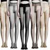 Ms Heng Yuanxiang pantyhose Lycra T-type cotton crotch toe transparent stockings were thin Slim anti-hook silk tights mixed color 5 pairs of