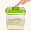 Billion high EKOA sealed cans large capacity milk powder cans moisture-proof tea cans press storage cans 23L apple green