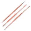 For the ear with a spoon 3 sets of double-headed stainless steel digging ear spoon dig ear spoon ear piercing ear tool ear digging spoon acupuncture needle