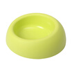 Mika Flower Coil Bowl Small Slant Bowl Thicker Dog Bowl Pet Bowl PP Plastic Bowl Ivory White