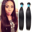 8A Grade Virgin Unprocessed Human Hair Brazilian Virgin Hair Straight 4 Bundles Straight Hair Wet And Wavy Virgin Brazilian Hair