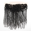 7A Brazilian Curly Frontal Closure Ear To Ear Brazilian Kinky Curly Lace Frontal Closure Unprocessed Human Hair Frontal Closure
