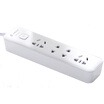 Jishun jishun JSW-H14 full length 18 m 2 bit 5 hole 2 bit 2 hole socket plug board protection door socket new national standard white