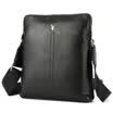 Playboy playboy male bag Messenger bag boutique shoulder Messenger bag Business leisure trend male bag PBF1245-6B black