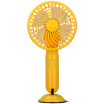 MOMAX MOMAX IF1 two-in-one emergency mobile power fan charging small fan USB fan 2500mAH emergency charge yellow