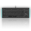 RK ROYAL KLUDGE G87 Backlit mechanical keyboard 87 keys German original cherry shaft computer wired game lol no red black red