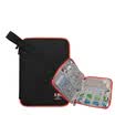 BUBM DIP data cable package carrying case U disk package wire storage bag headphone bag mobile power package digital accessories storage package black large