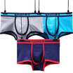 Jingdong Supermarket Yu Zhaolin 3 Mens Underwear Men Briefs Mens Underwear Modal Low Waist U Emboss Shorts 3 Install L