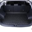 Huashi Honda CRV trunk mat 17 new crv full surrounded by car leather trunk mat crv special tail box mat crv modified interior accessories 2 piece set business black