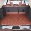 Huashi Buick Angkewei trunk mat Angkewei special car leather trunk mat Ang Kewei tail box mat Angkewei modified rhombic models - original car brown high with single piece