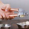 Ou Runzhe pressure garlic rose gold handle garlic