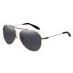 Parsons PARZIN fashion frogs paragraph polarized sunglasses couple polarized driving sunglasses 8079 silver frame reflective film ice blue