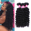 Brazilian Virgin Hair Deep Wave 4 Bundles Deep Wave Brazilian Hair Mink Brazilian Hair Weave Bundles Cheap Brazilian Deep Wave
