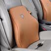 JiGi GiGi car headrest G-1510 space memory cotton frequency conversion massage headrest car neck pillow ivory apricot