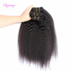 Brazilian coarse yaki straight virgin hair 4 bundles Alibele hair italian yaki human hair brazilian kinky straight hair weave
