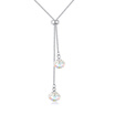 New Bohemian Long Chain Pendant Necklaces Crystals From SWAROVSKI Jewelry Women Best Gifts
