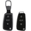 Huashi Audi Key Case 2017 Audi A4LA6A8A3 A6LQ3Q7Q5 Car Keychain Shell C-Platinum Grey
