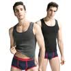 Nanjiren mens warm vest plus velvet sleeveless thermal underwear