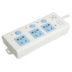 Lvao LVAO GY-613 new national standard socket power converter plug plug row plug wiring board drag line 3 sub-control length of 18 meters