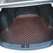 KOOLIFE car trunk mat car custom leather wear non-slip waterproof trunk mat Mazda 6CX5 modern leading name map - coffee color