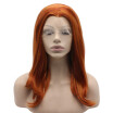 Iwona Synthetic Hair Lace Front Should Straight Reddish Blond Wig
