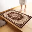 Jiangnan leaf pad elegant jacquard living room non-slip door mat home mat 50 80cm red