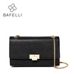 BAFELLI autumn&winter women shoulder bag split leather chains for women crossbody bag bolsos mujer Mint Green pink womens mess