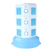 Breeze kyfen QF-L013 three-tier 12-bit five-hole multi-switch anti-overload socket new national standard length of 18 meters