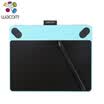 And the crown Wacom CTH-490 B0-F Intuos Art S tablet blue tablet hand-painted board drawing board