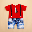 NEW Baby Boys Kids Overalls Costume Suit Grow Outfit Romper Pants Clothes 3-24M