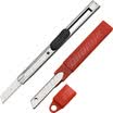 Kraft Weir metal handle flat head utility knife wallpaper knife wallpaper knife paper knife 1 box art blade 10 pieces 9mm small KU2708