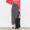 City plus CITYPLUS 2017 autumn&winter new women&39s clothing art loose waist knit half skirt in the long section Slim split pack skirt skirt CWQZ178474 gray all