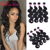 Malaysian Virgin Hair Body Wave 3 Bundle Deals 7A Unprocessed Virgin Hair Malaysian Hair Weave Bundles Human Hair Bundles