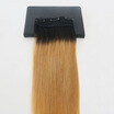Ombre Color 1B Fading to Color 27 One Piece Clip In Human Hair Extensions 5Clips With Lace Virgin Human Hair