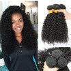 9A Brazilian Kinky Curly Virgin Hair 3 Bundles Soft Brazilian Virgin Hair Top Quality Human Hair Extension Can be Dyed&Bleached