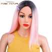 14" Short Ombre Short Ombre High Temperature Synthetic Straight Hair for Black Women