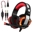Gaming Headset Beexcellent Over-ear Stereo Bass Wired Hi-Fi Gaming Headphones USB&35mm Noise Reduction with Microphone & LED Lig