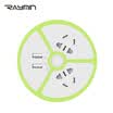 Rui Ming Portable Smart Security Timed 2-hole USB Charging 4-position Socket Power Supply Automatic Power Outage Total Output 21A Nordic Green 14m RMPW005GE