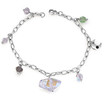 Austria Crystal Charm Bracelets For Women Fashion High Quality Famous Brand Jewelry Silver Color 21641