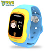 Abardeen KT04 children&39s phone watch positioning call touch screen waterproof watch boys&girls cell phone small A blue