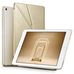 ESCASE Apple 2017 new iPad7 case shell 97-inch tablet ipad leather case multi-function deformation button sleep drop silicone shell platinum light gold