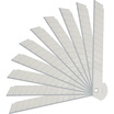 Kraft Weir blade 10 pieces 9mm small wallpaper knife cutting blade KU4001C