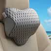 Kln LING KING ETING car headrest neck pillow space memory cotton car pillow with a single Y4 four seasons headrest black