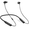 FIIL Driifter Walkman in-ear Bluetooth wireless headset - Obsidian black collar hanging cell phone headset with a microphone can call