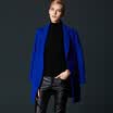 Marc Rebecca brand coat coat temperament hand double-sided wool coat coat coat 56025B blue M