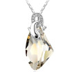 Austrian Crystal Necklace Dolphin Pendant Women High Quality Red Rhinestone Fashion Jewelry Anniversary Gift 979