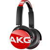 AKG Y50 Portable headset bass wire headset stereo headset HIFI music headset phone universal red