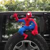 China Batman Car Doll Car Sticker Doll Car Doll Doll Car Doll Car Doll Car Accessories Batman gray Height 40cm