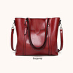 Women PU Leather Handbags Shoulder Solid Soft Shoulder Bag Messenger Bag Casual office Ladies bag