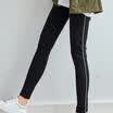 City plus CITYPLUS 2017 autumn&winter new women&39s fashion with a side of the outer wear elastic leggings CWKX178550 navy color